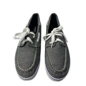 Gray Arizona boat shoes